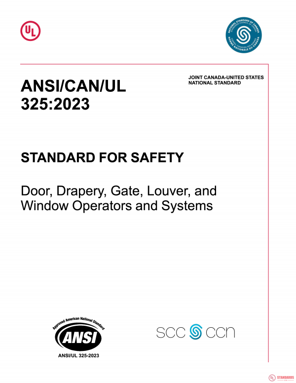 UL 325 PDF UL 325 PDF